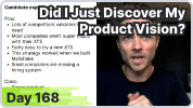 Day 168: Did I Just Discover My Product Vision?