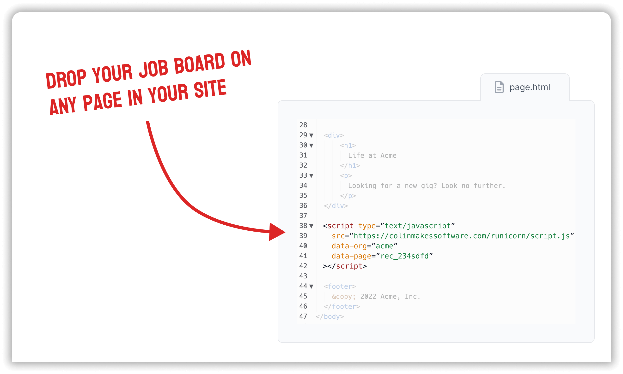 Drag Dropboard onto your theme